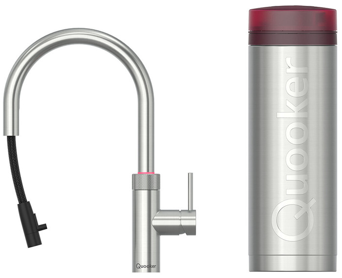 Quooker PRO3 + Quooker Flex Round RVS Main Image