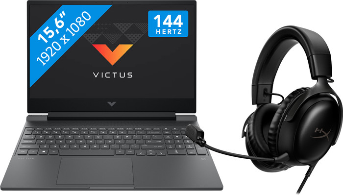 HP Victus 15-fa2975nd + HyperX Cloud III Wired Gaming Headset Main Image
