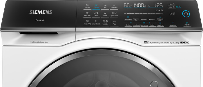 Siemens WN54C2A0EU - 10,5/6 kg detail