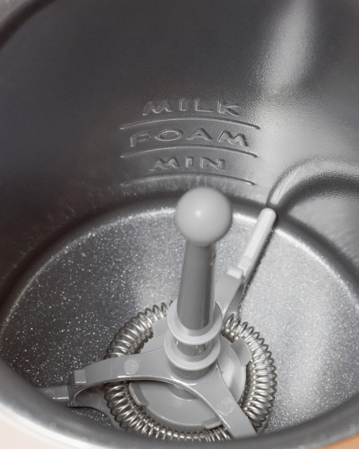 SMEG MFF02BLEU Zwart binnenkant