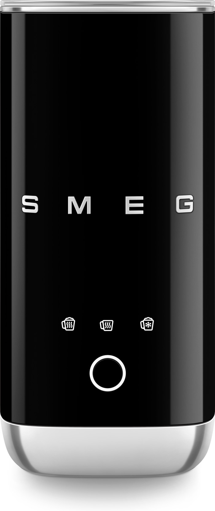 SMEG MFF02BLEU Zwart voorkant