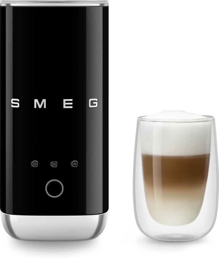 SMEG MFF02BLEU Zwart voorkant