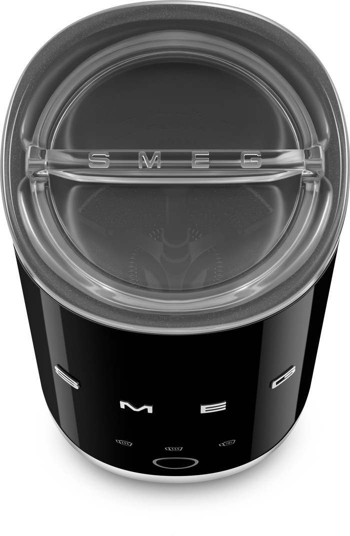SMEG MFF02BLEU Zwart bovenkant