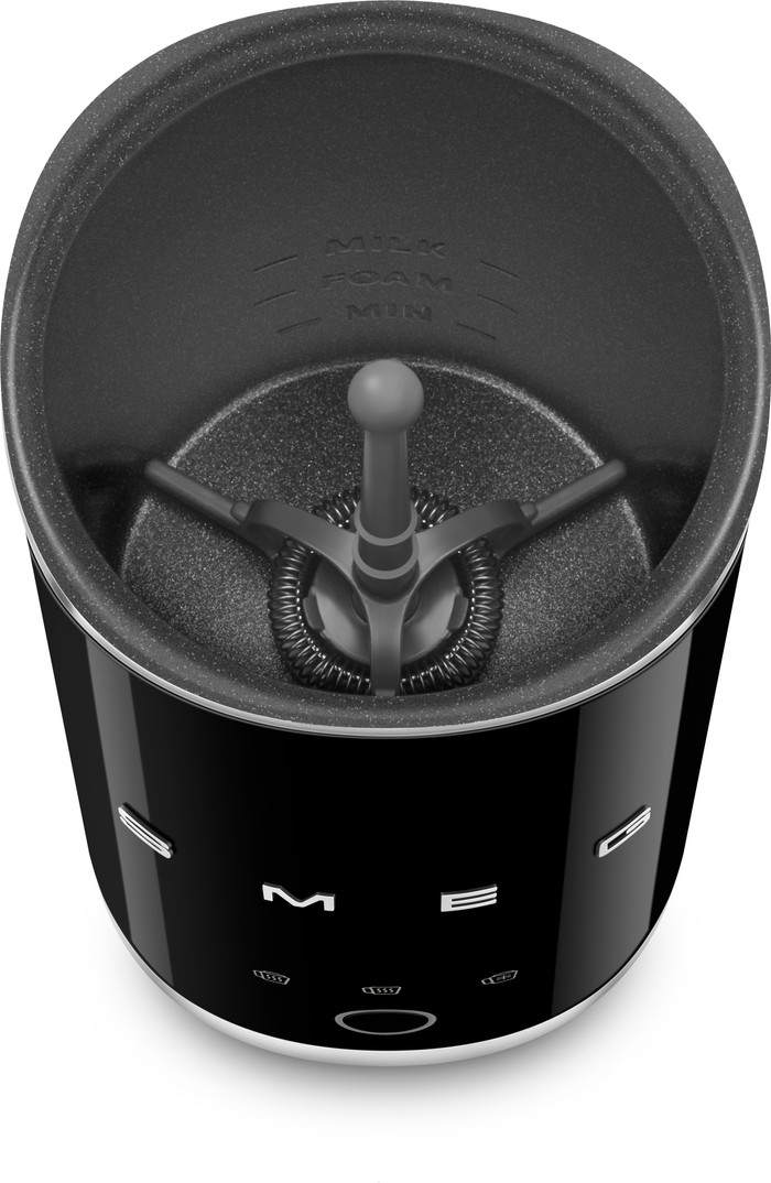 SMEG MFF02BLEU Zwart binnenkant