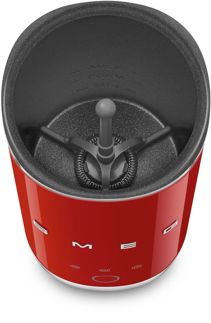 SMEG MFF02RDEU Rood binnenkant