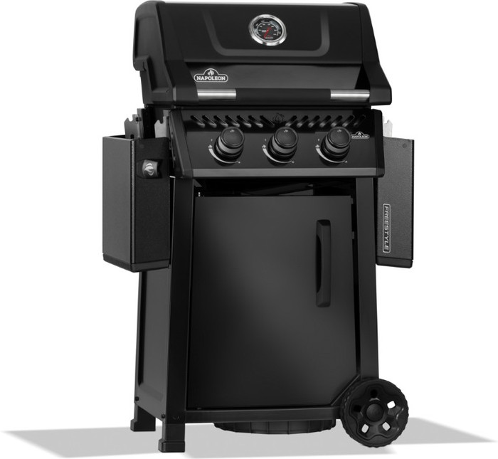 Napoleon Freestyle 365 Zwart linkerkant