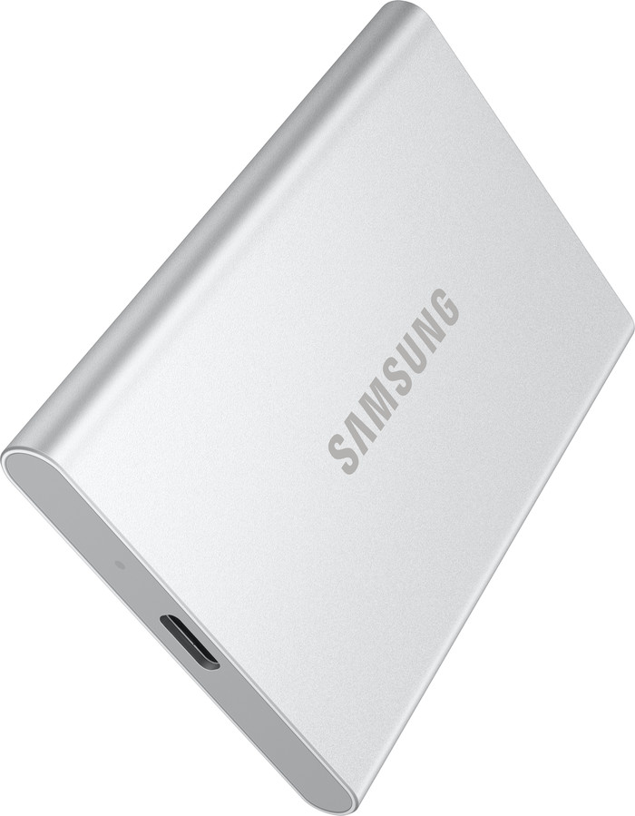 Samsung T7 Resurrected Portable SSD 1TB linkerkant