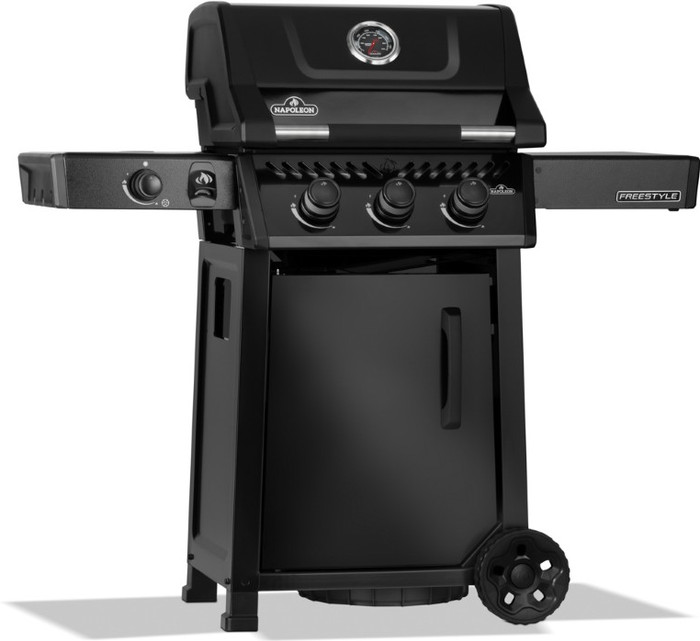 Napoleon Freestyle 365 SB Zwart linkerkant