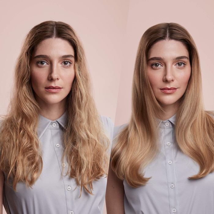 Dyson Supersonic Origin Nikkel/Koper product in gebruik