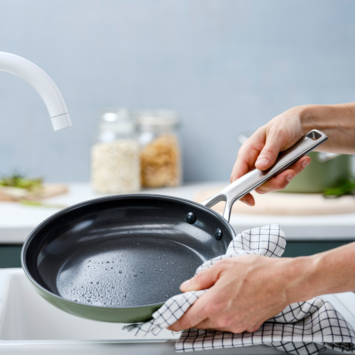 BK Sublime Wokpan 28 cm Olijfgroen visual leverancier