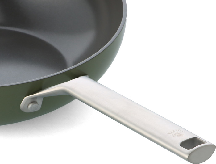 BK Sublime Wokpan 28 cm Olijfgroen detail