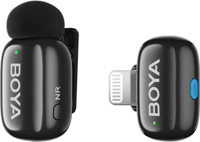 Boya Mini 2 Zwart voor Usb C en Lightning accessoire