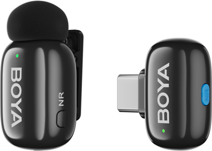 Boya Mini 2 Zwart voor Usb C en Lightning accessoire