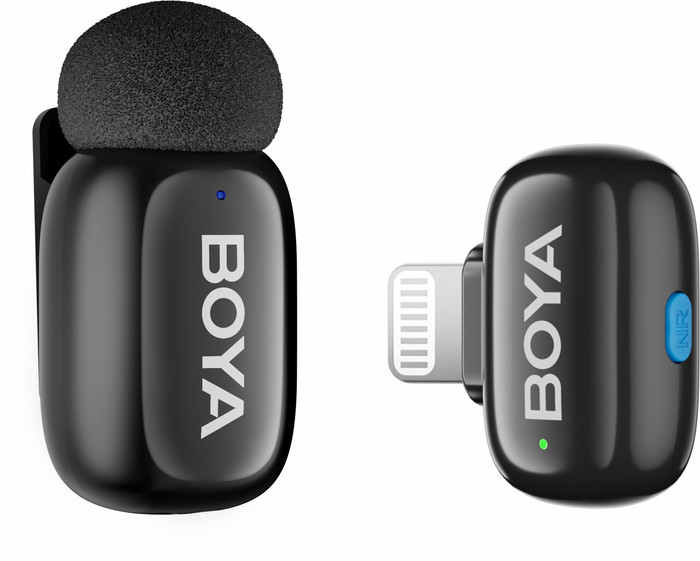 Boya Mini 2 Zwart voor Lightning accessoire