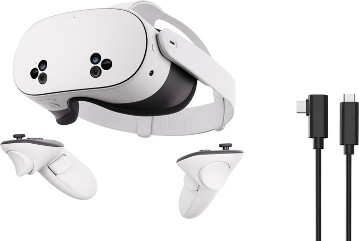 Meta Quest 3S 256GB + BlueBuilt PC Link Cable Main Image