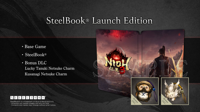 Nioh 3 Steelbook Launch Edition PS5 visual leverancier