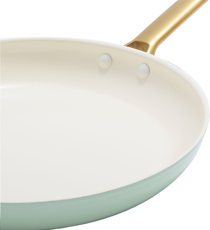 GreenPan Padova pannenset 10-delig Mint Green detail