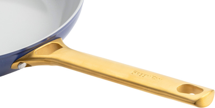 GreenPan Padova pannenset 10-delig Oxford Blue detail