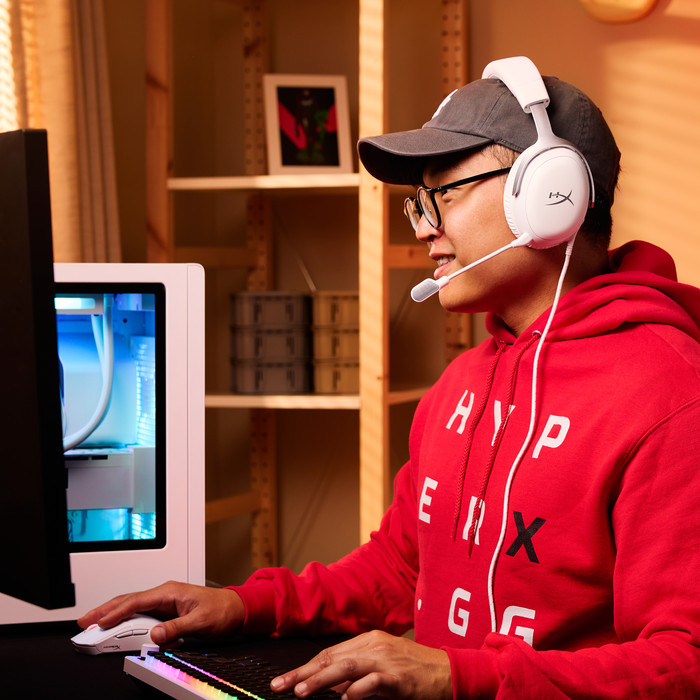 HyperX Cloud III Wired Gaming Headset - Wit (PC, PS5, Xbox Series X/S) visual leverancier