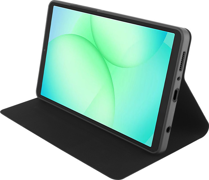 BlueBuilt Samsung Galaxy Tab A11 Book Case Zwart rechterkant