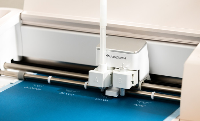 Cricut Explore/Maker Acrylgelpennen 5-pack 1.0mm product in gebruik