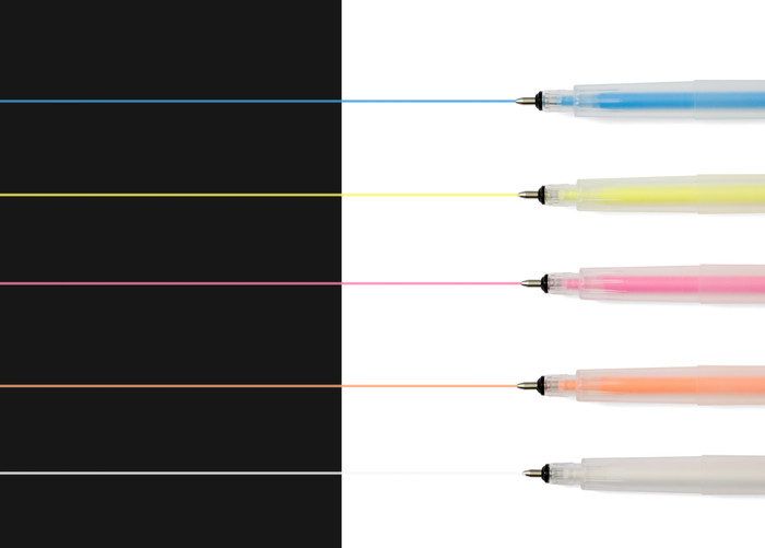 Cricut Explore/Maker Acrylgelpennen 5-pack 1.0mm product in gebruik