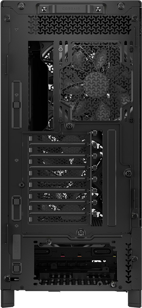 CORSAIR FRAME 5000D RS Zwart achterkant