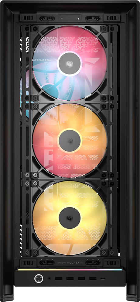 CORSAIR FRAME 5000D RS ARGB Zwart voorkant