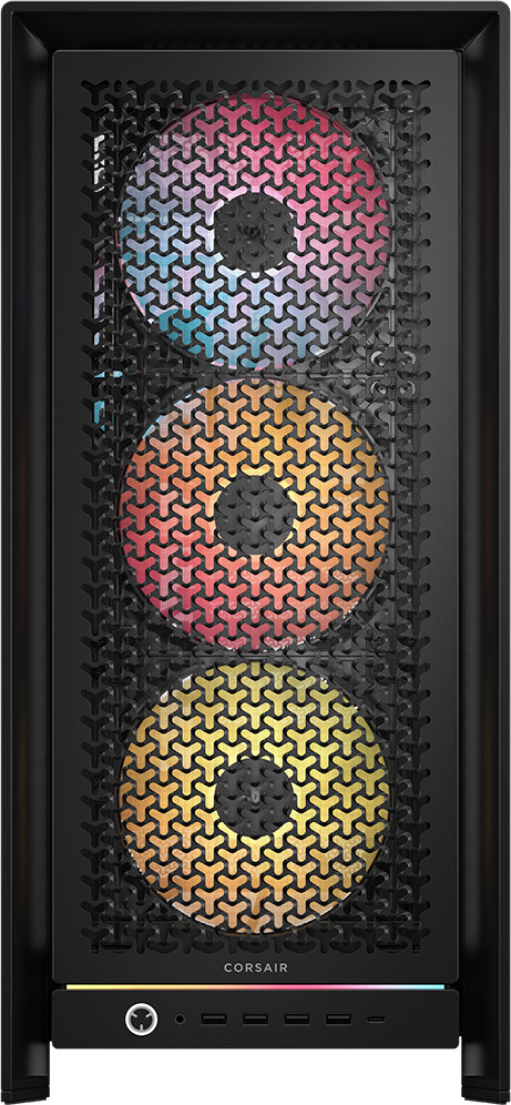 CORSAIR FRAME 5000D RS ARGB Zwart voorkant