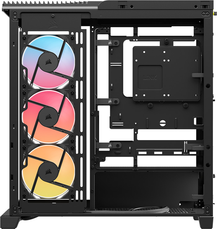 CORSAIR FRAME 4500X RS-R ARGB Zwart rechterkant