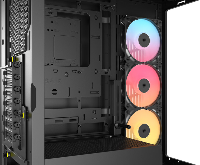 CORSAIR FRAME 4500X RS-R ARGB Zwart linkerkant