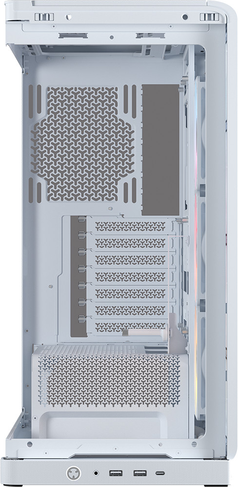 CORSAIR FRAME 4500X RS-R ARGB Wit detail