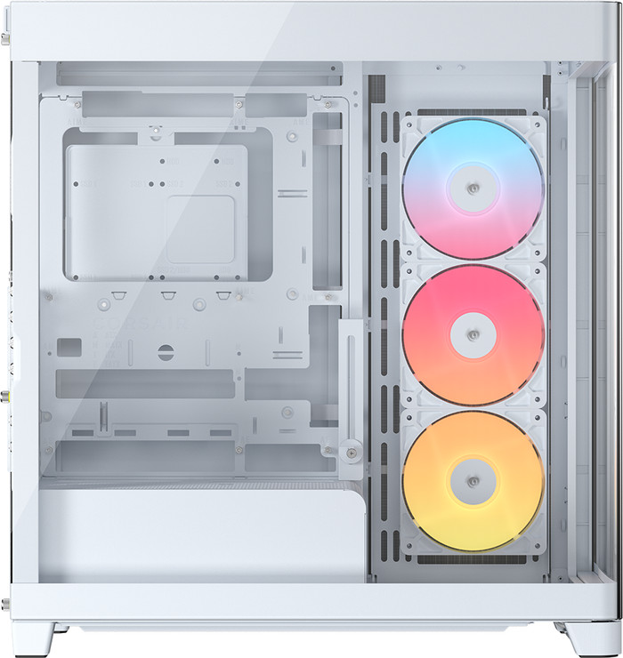 CORSAIR FRAME 4500X RS-R ARGB Wit linkerkant