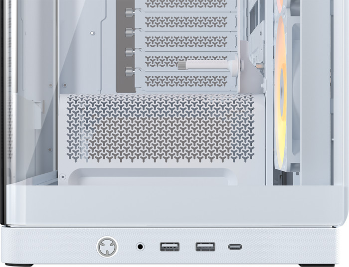 CORSAIR FRAME 4500X RS-R ARGB Wit detail