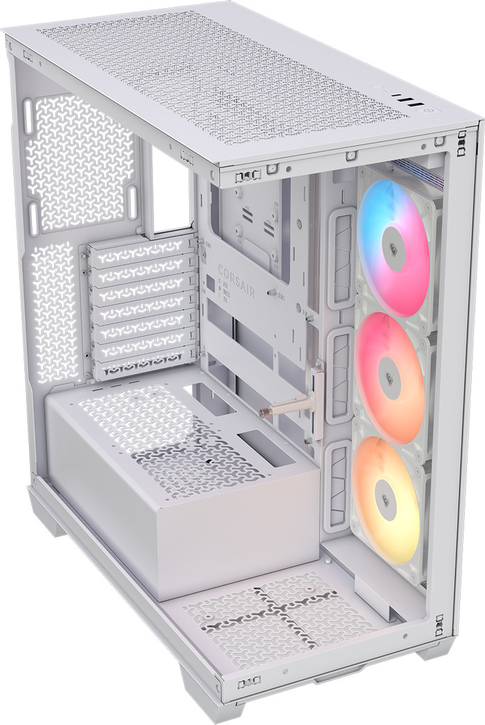 CORSAIR 3500X RS-R ARGB Wit linkerkant