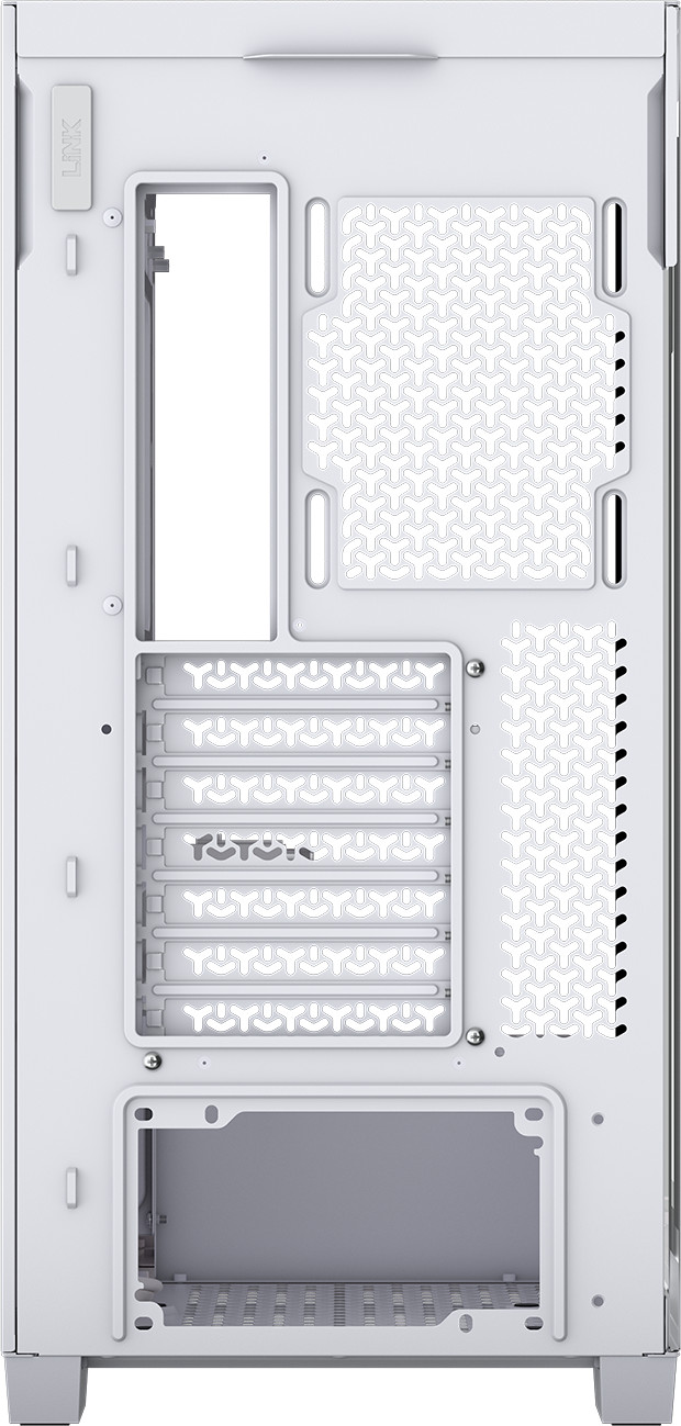 CORSAIR 3500X RS-R ARGB Wit achterkant