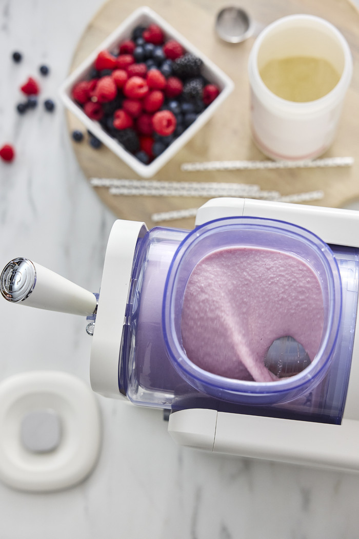 Greenpan FROST Cream product in gebruik