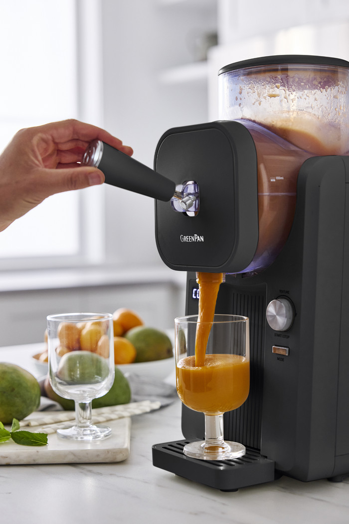 Greenpan FROST Grey product in gebruik