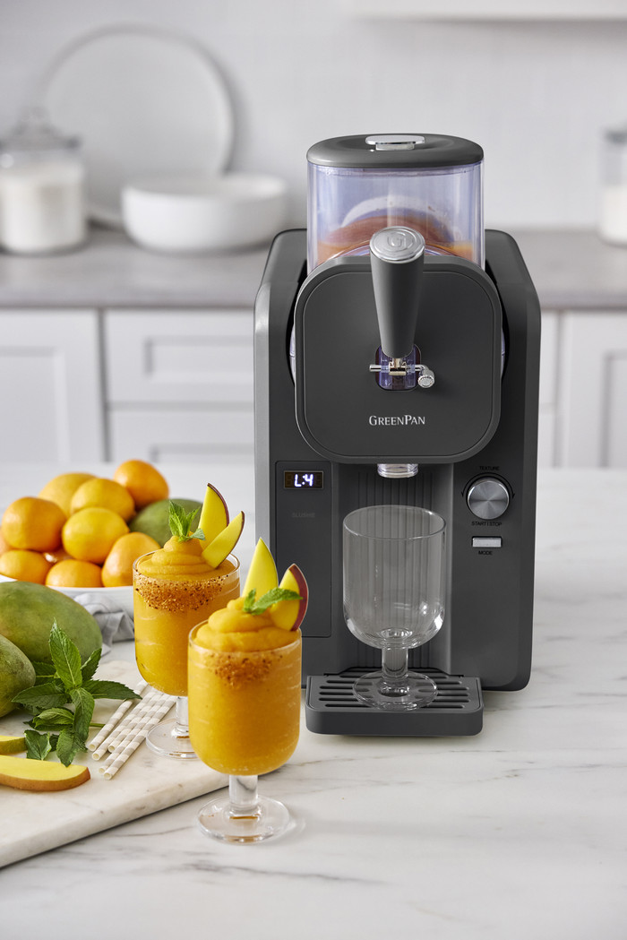 Greenpan FROST Grey product in gebruik