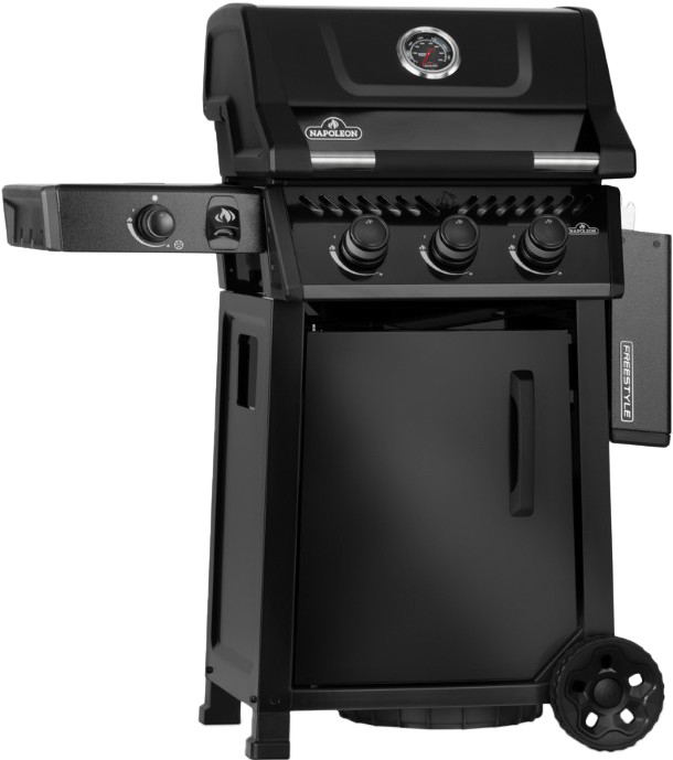 Napoleon Freestyle 365 SB Zwart linkerkant