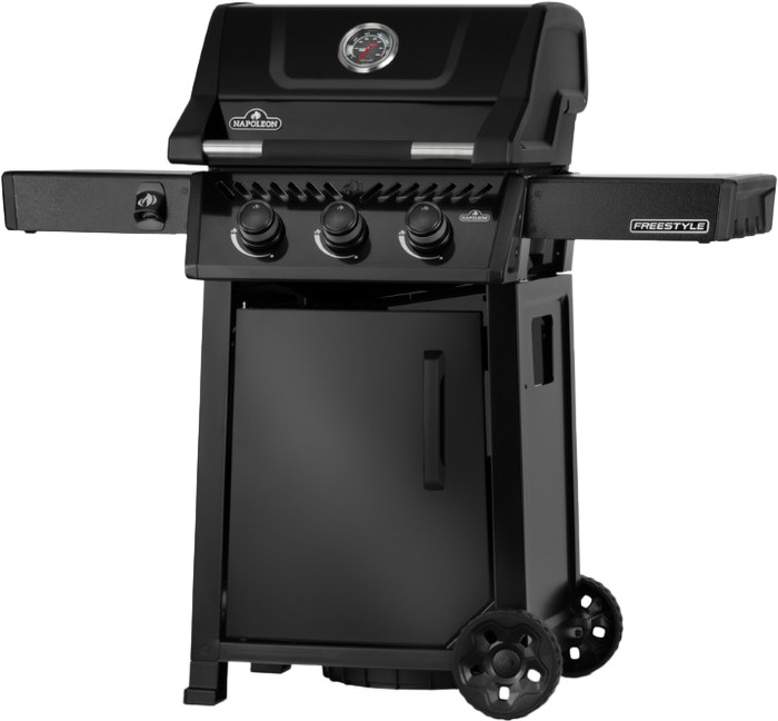 Napoleon Freestyle 365 Zwart rechterkant