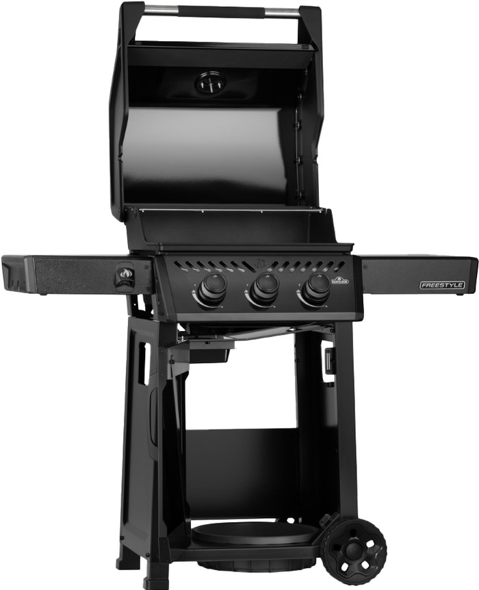 Napoleon Freestyle 365 Zwart linkerkant