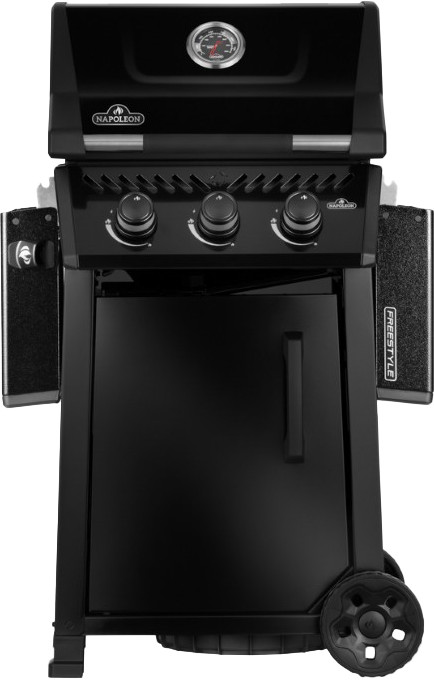 Napoleon Freestyle 365 Zwart voorkant
