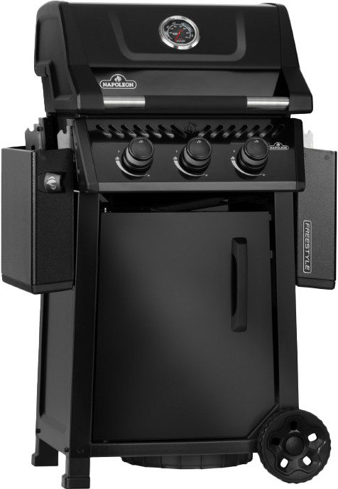 Napoleon Freestyle 365 Zwart linkerkant