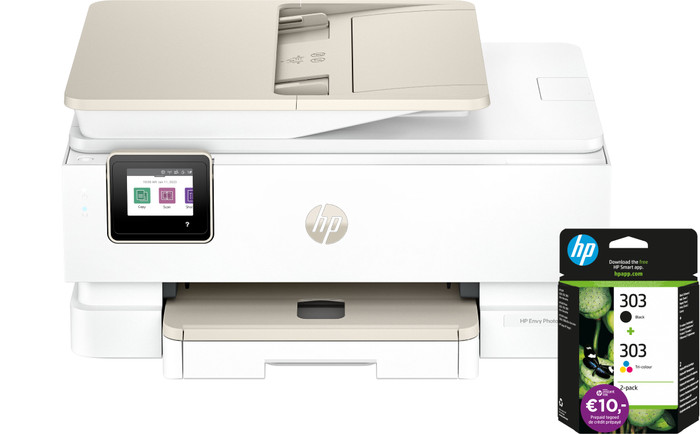 HP Envy Photo 7934 All-in-One + 1 set extra cartridges Main Image
