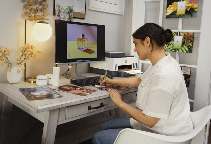 HP Smart Tank 7307 product in gebruik