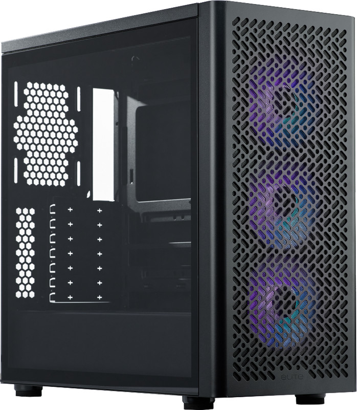 Cooler Master Elite 502 Zwart ARGB Main Image