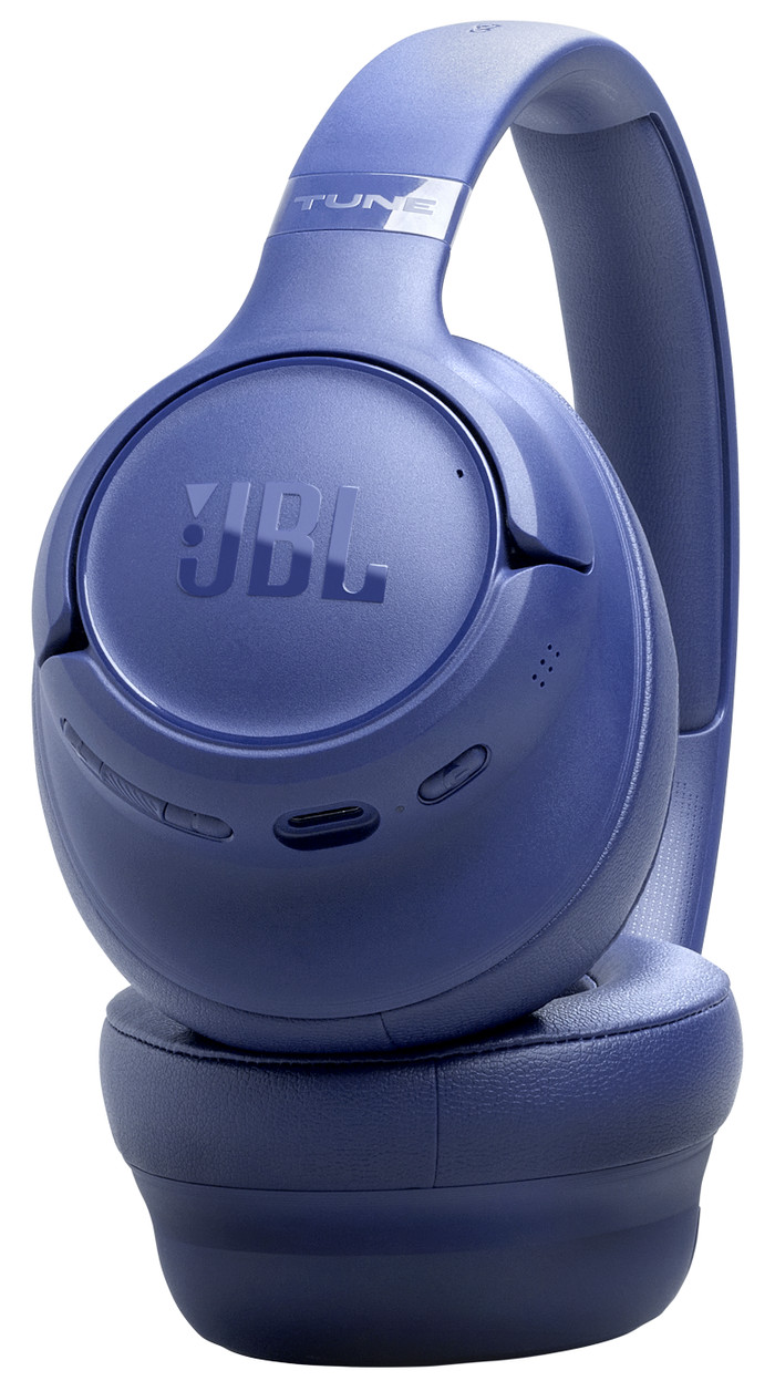 JBL Tune 730BT Blauw linkerkant