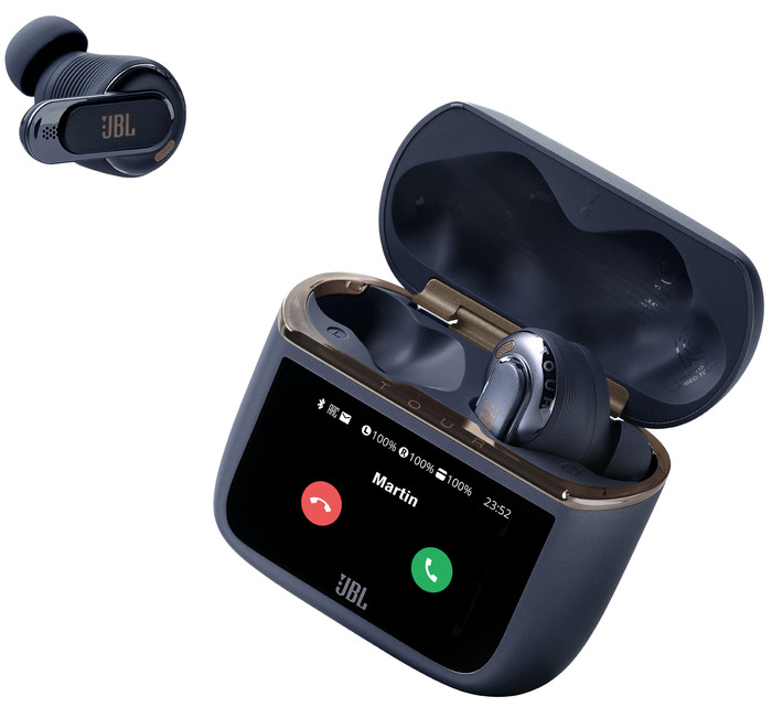 JBL Tour Pro 3 TWS Blauw voorkant