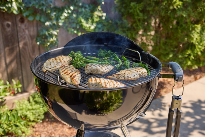 Weber Original Kettle 57 cm Zwart binnenkant